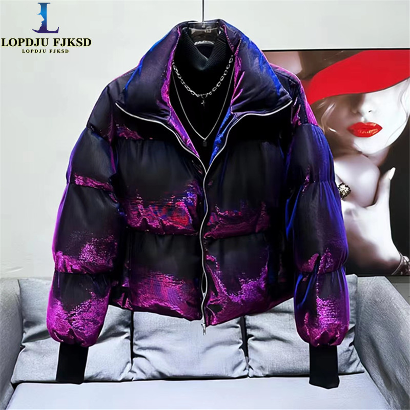 Winter Clothing Men Style - Short Thick Loose Cotton Jacket for