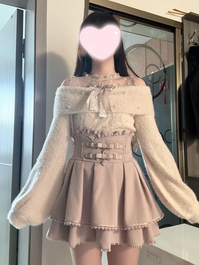 Winter Clothing Men Style - Japanese Style Sweet Lolita Off The