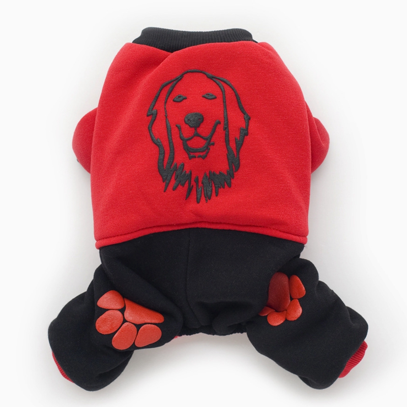 Winter Clothing On Sale - Red Jumpsuit Winter Warm Hoodie With