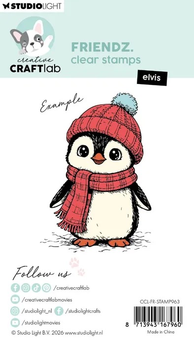 Penguins in Winter Stamps 2026 - Winter Clothing Photo recension och pris