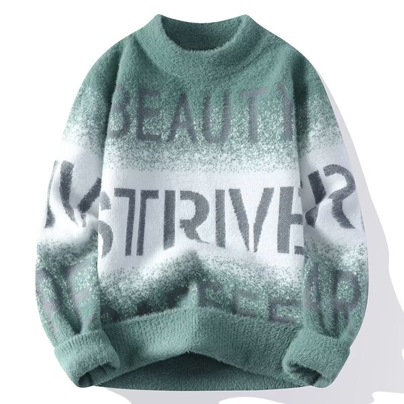 Autumn Winter Men's Sweaters H - Winter Clothing Men Style recension och pris