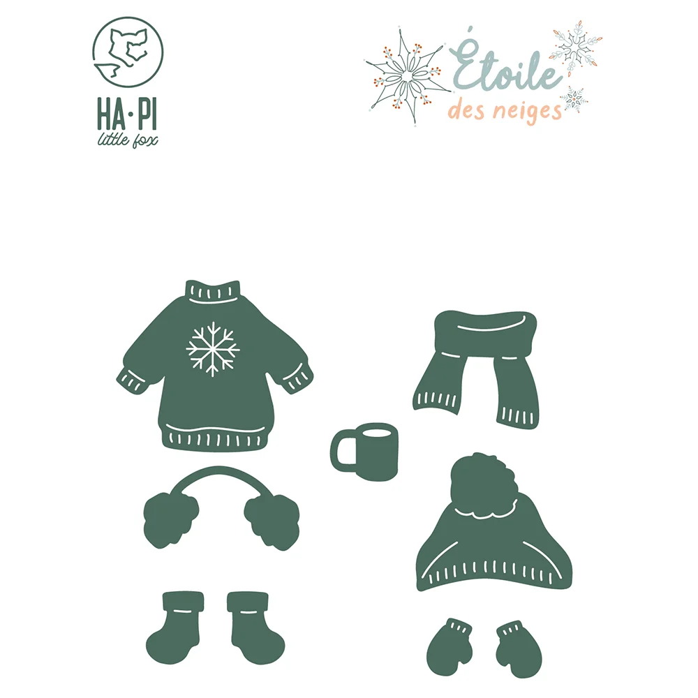 Hapi cutting dies in winter Me - Winter Clothing Photo recension och pris