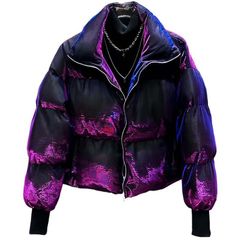 Short Thick Loose Cotton Jacke - Winter Clothing Men Style recension och pris