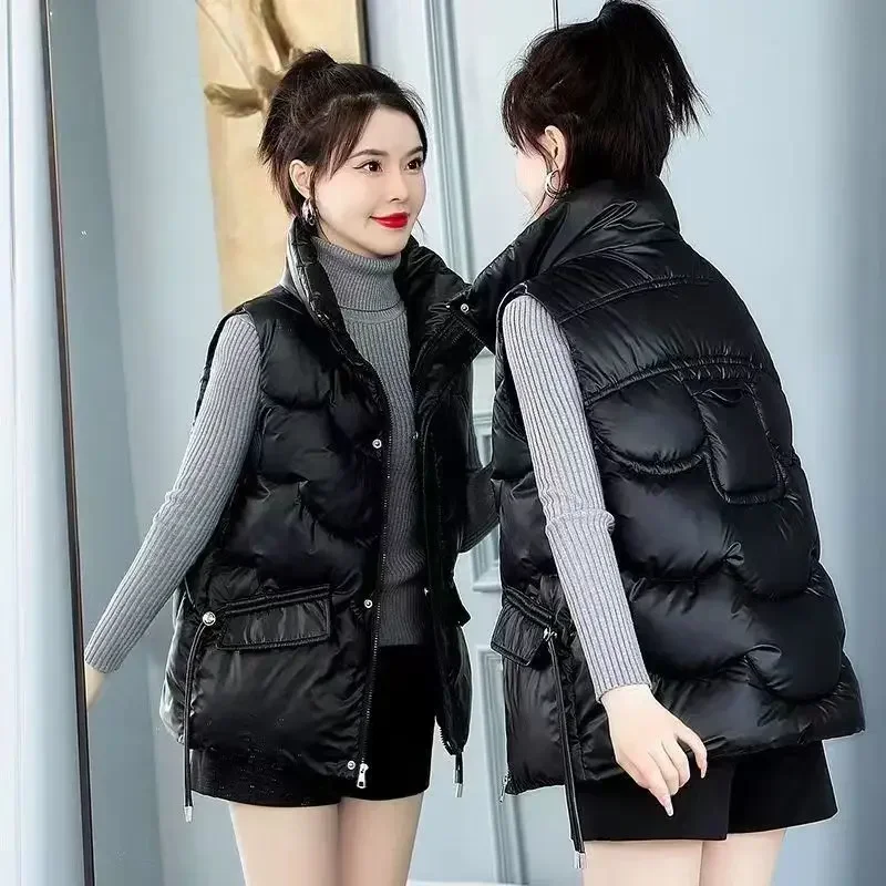 Down Waistcoat Woman Half Quil - Winter Clothing On Sale recension och pris