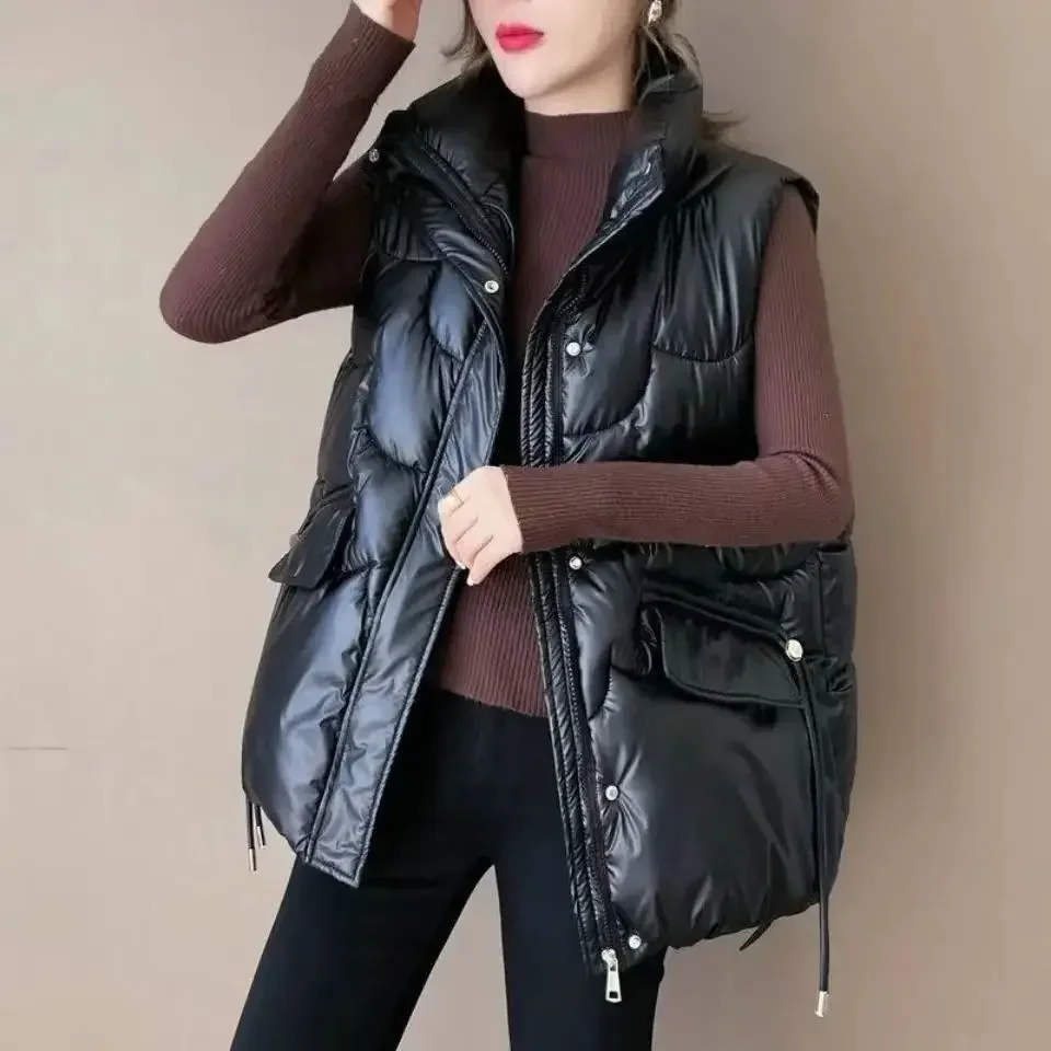 Down Waistcoat Woman Half Quil - Winter Clothing On Sale recension och pris