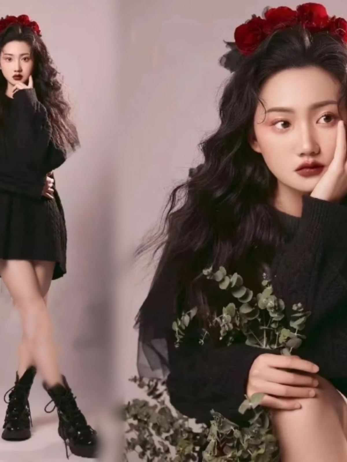 New Fashion Black Sweater Phot - Winter Clothing Photo recension och pris