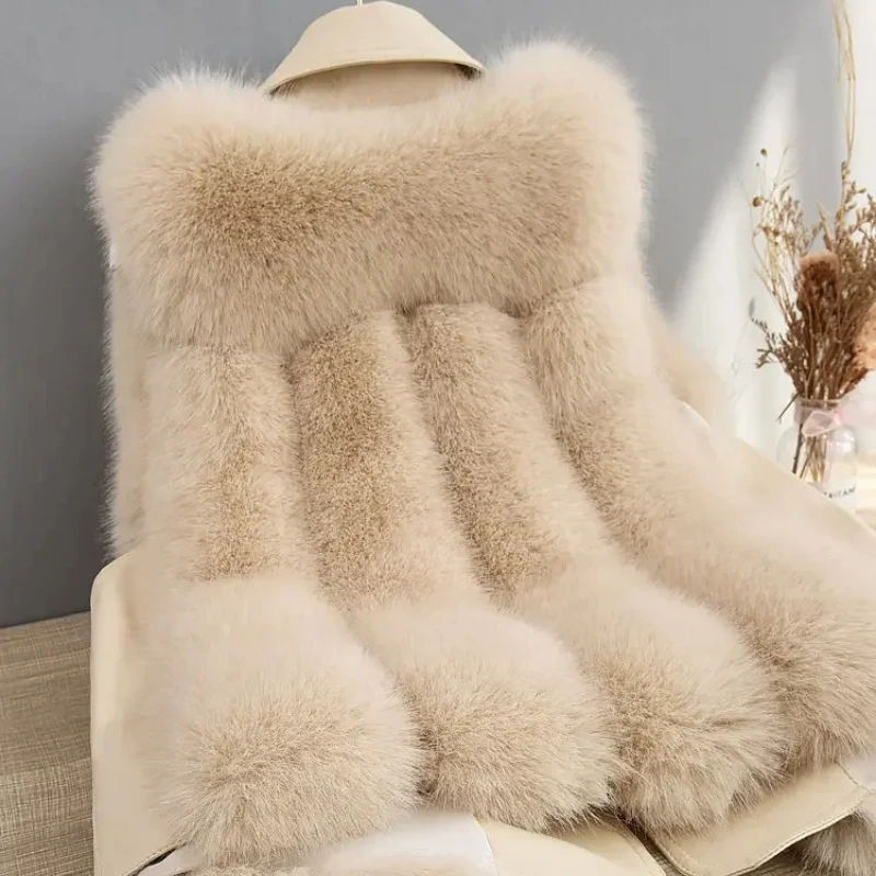 Solid Color Waistcoat Woman La - Winter Clothing On Sale recension och pris