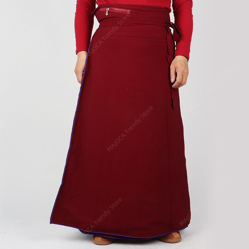 Winter Tibetan Monk Lama Skirt - Winter Clothing Men Style recension och pris