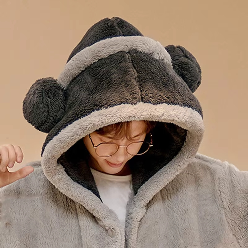 One Piece Luffy Bathrobe Anime - Winter Clothing Men Style recension och pris